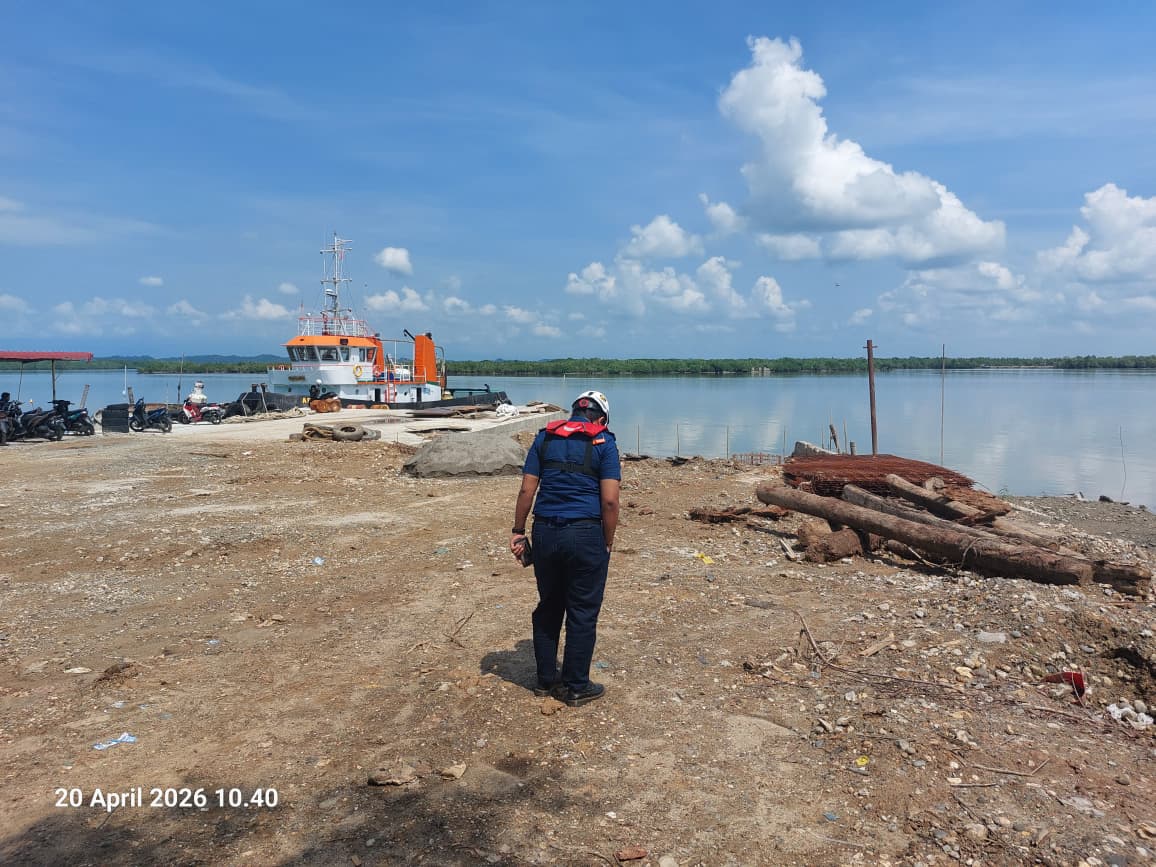 Monitoring di TUKS PT Pertamina EP oleh Tim LALA dan Usaha Kepelabuhanan