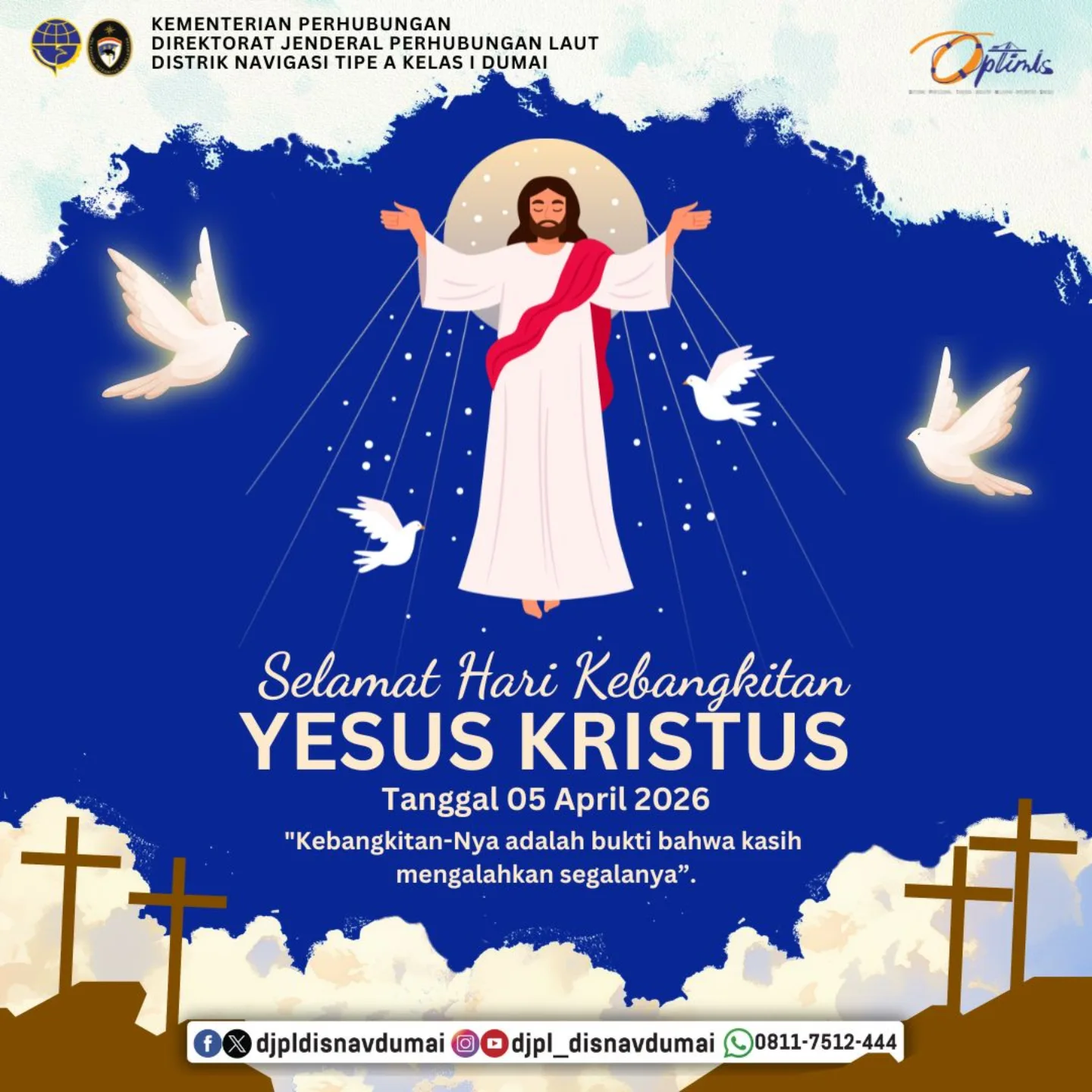 Selamat Hari Kebangkitan Yesus Kristus