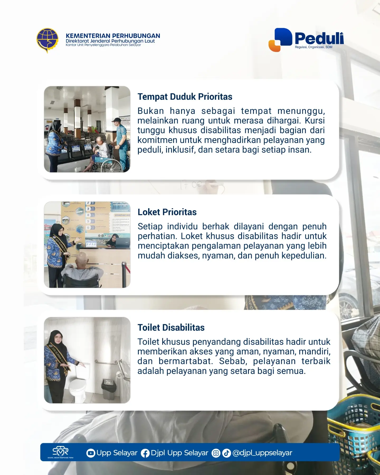Akses yang baik bukan hanya tentang kemudahan, melainkan tentang memastikan semua orang merasa diterima.