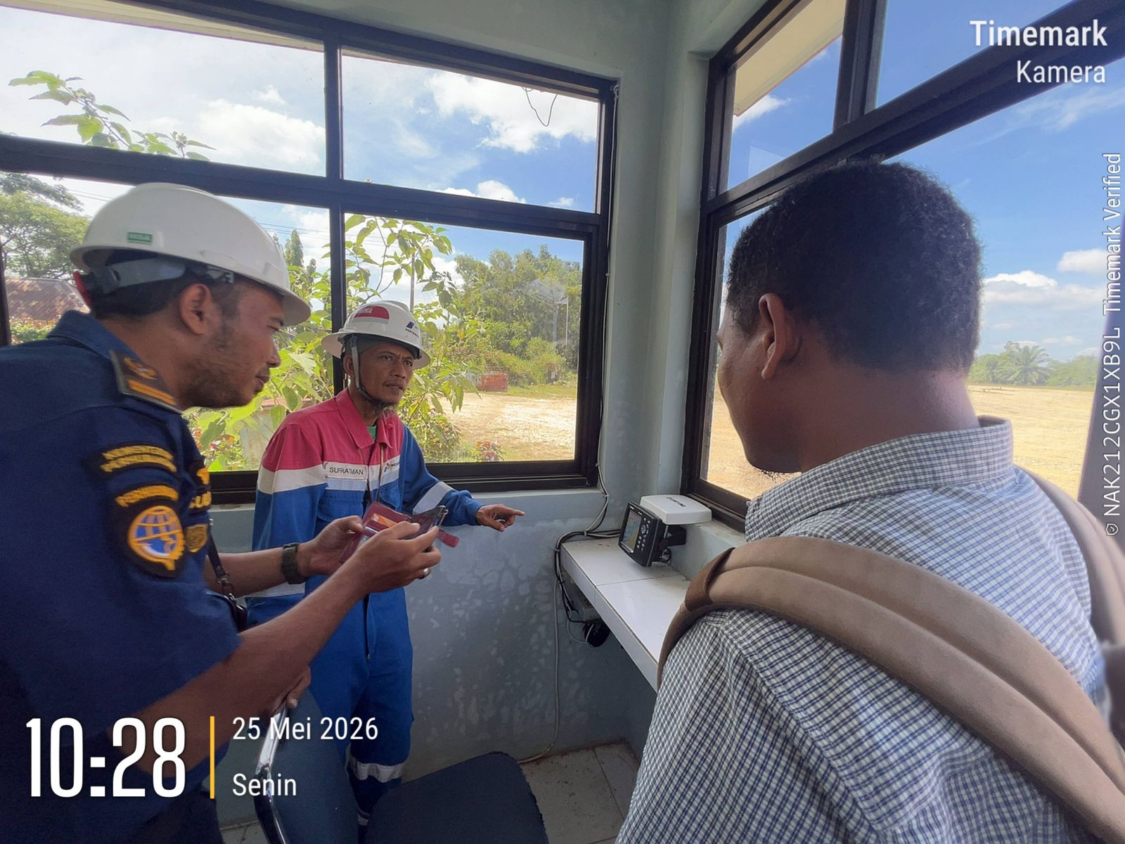 Monitoring di TUKS PT Pertamina EP oleh Tim LALA dan Usaha Kepelabuhanan