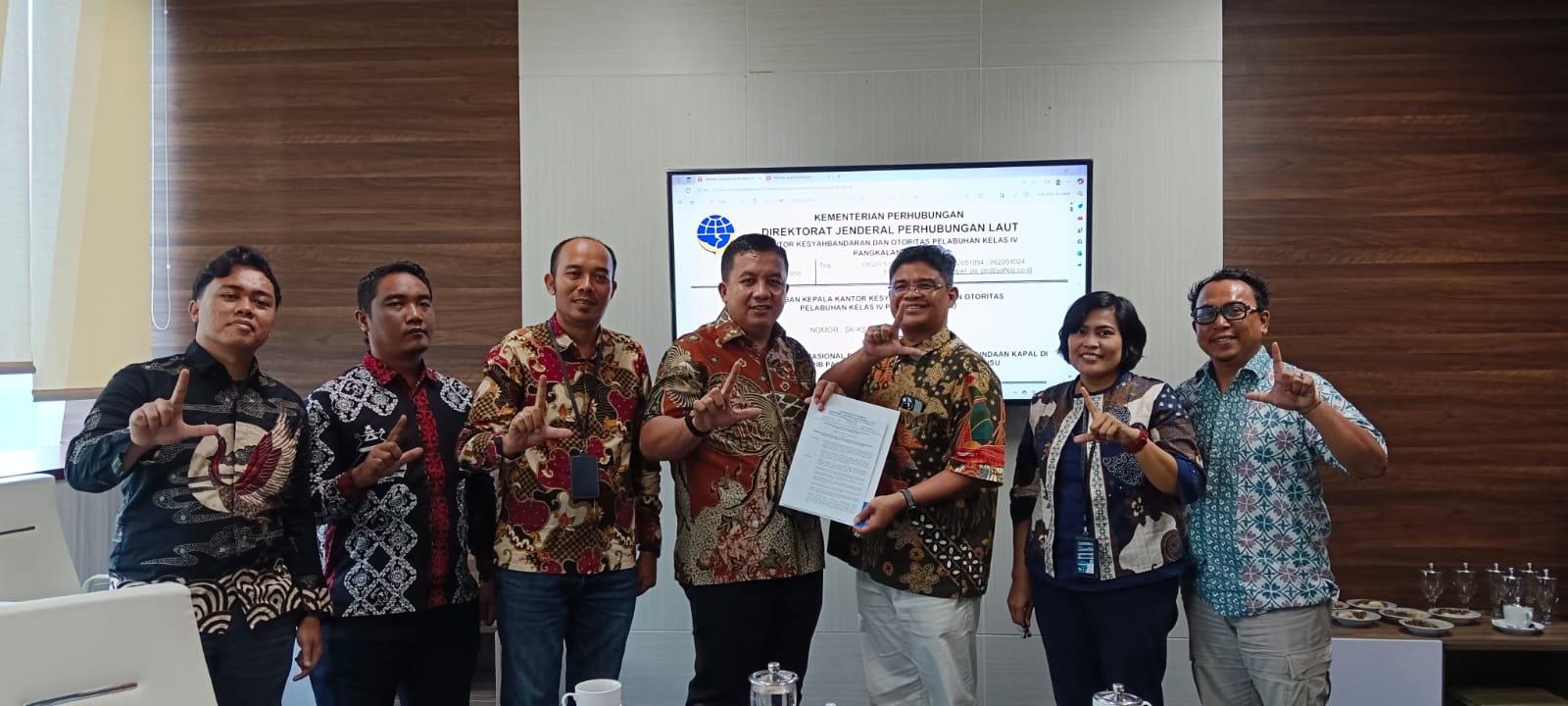 GO-LIVE Aplikasi PHINISI Milik BUP PT Pelindo Jasa Maritim yang Terintegrasi dengan Inaportnet