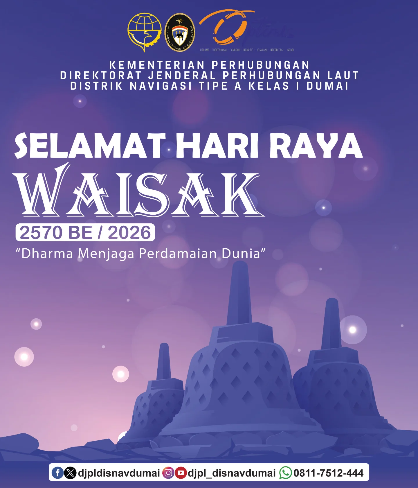Selamat Hari Raya Waisak 2570 BE / 2026